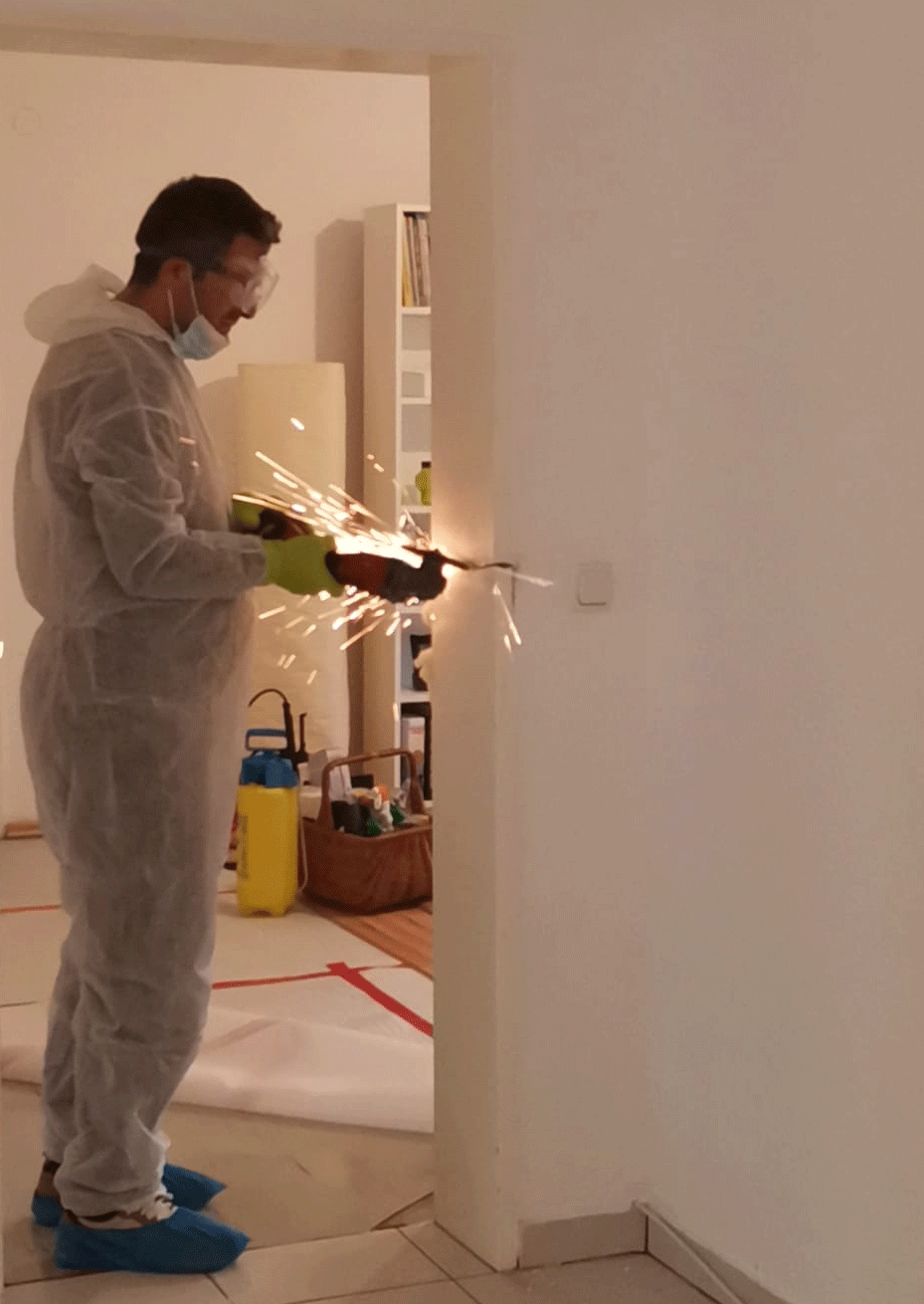 Professionelle Tatortreinigung SANIERUNG